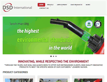 Tablet Screenshot of dsdinternational.net